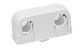 Putkipidin 2-os. muovia FALUPLAST Falu Snap 10/12/15/16mm L=60mm