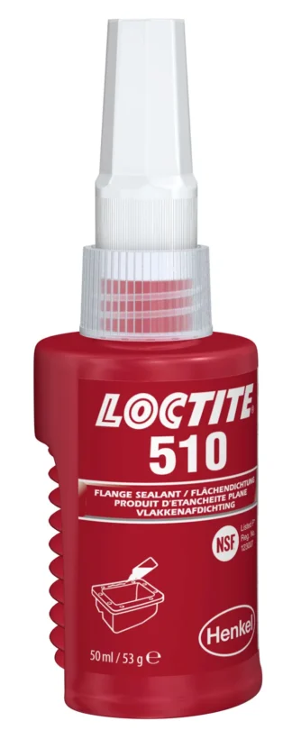 Tasotiiviste LOCTITE 510/ 50ML, KESTÄÄ LÄMPÖÄ 200 C