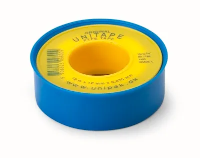 Kierreteippi PTFE UNITAPE 12mmX12MX75MY