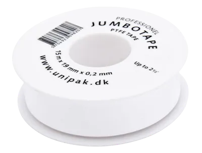 Kierreteippi PTFE JUMBOTAPE 19mmX15MX200MY