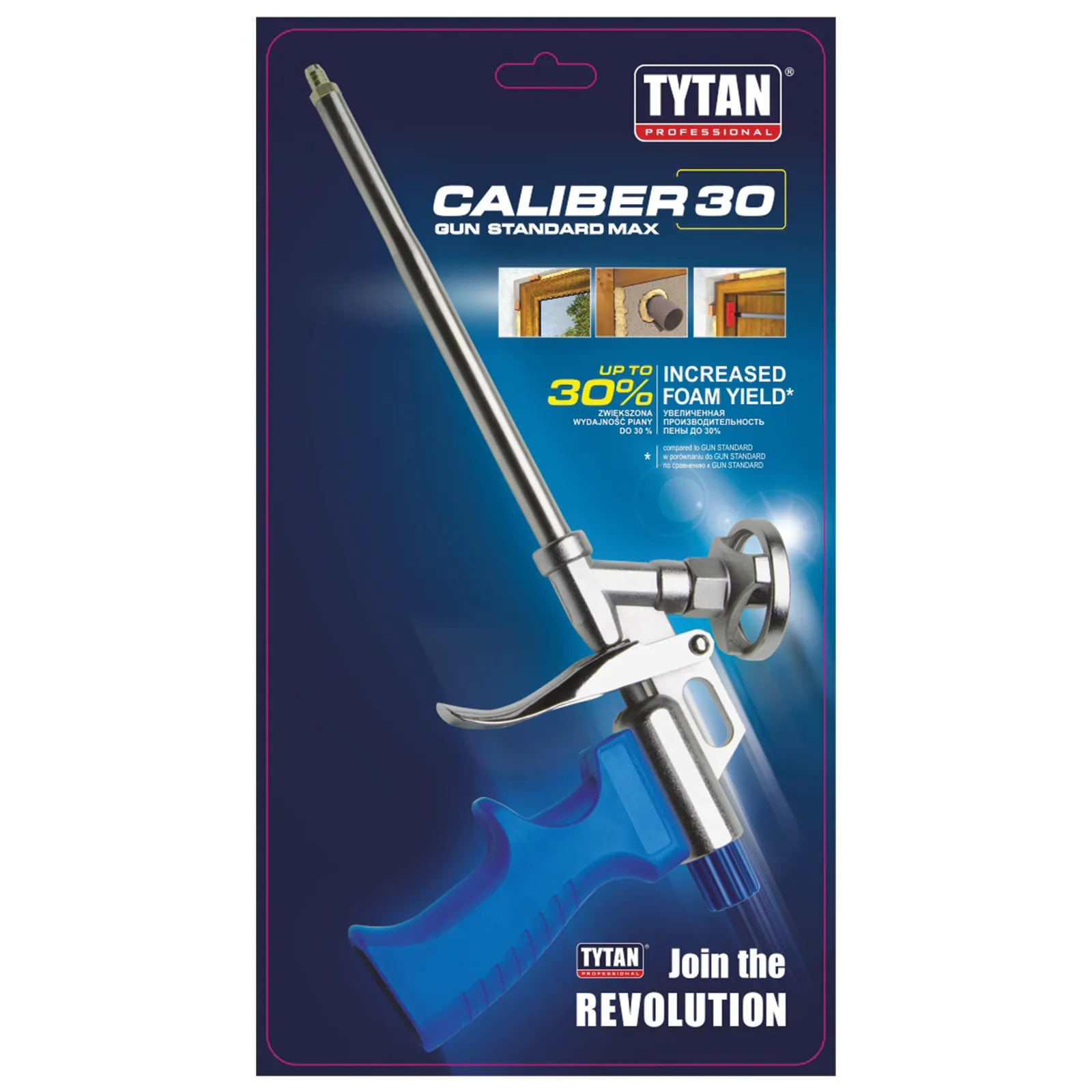 Vaahtopistooli Tytan Cal 30
