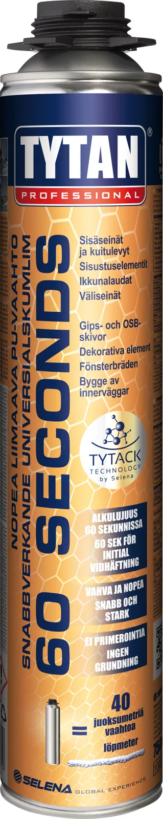 Asennusliima Tytan 60 sec