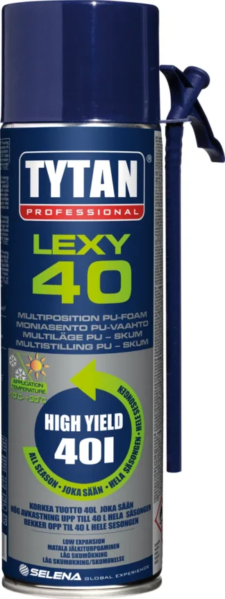 Pillivaahto Tytan lexy 40
