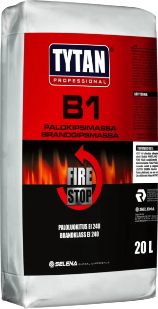 Valulaasti Tytan B1 Palokipsimassa