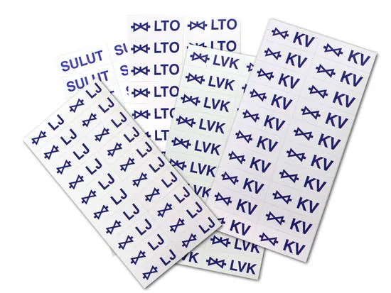 Tarramerkki/liimattava SEJO SULUT/20X15MM