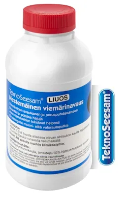 Viemärin avaus-/desifiointia. TeknoSeesam®  TEKNOSEESAM-LIUOS/5L