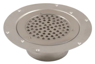 Yläosa lattiakaivolle BLÜCHER DOMESTIC ø155/200mm korotus/AISI304