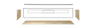 Asennussarja Unidrain 1200 mm/22 mm