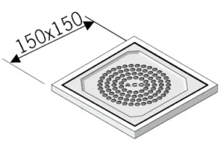 LAATTAKANSISTO ACO RST 150x150 TARVITAAN KAIVOON