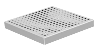 Lattiakaivon ritilä ACO InDrain Kaivo 157 157 REIKÄRITILÄ 200X200