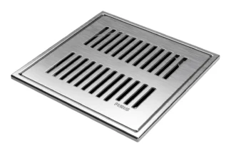 Lattiakaivon kansi neliö PURUS Rib 200x200