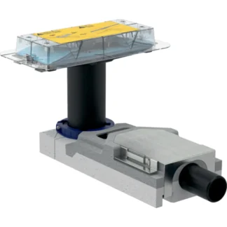 Lattiakaivo Geberit CleanLine vaakamalli, DN40, Cleanline