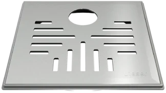 Lattiakaivon kansi neliö VIESER Vieser/Vieser One RST/160x160/Ø32mm/Classic