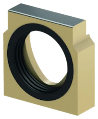 Linjakuivatuskourun pääty ACO ACO DRAIN MULTILINE V100S PÄÄTYL. DN100 TYP10