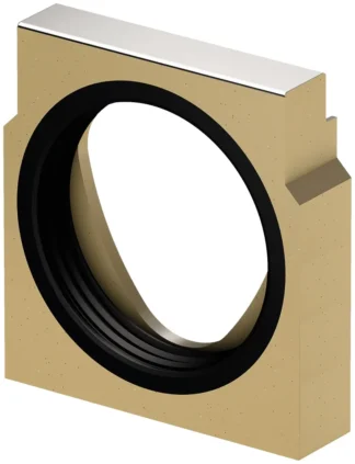 Linjakuivatuskourun pääty ACO ACO DRAIN MULTILINE V150S PL. DN150 TYP0, SINK.