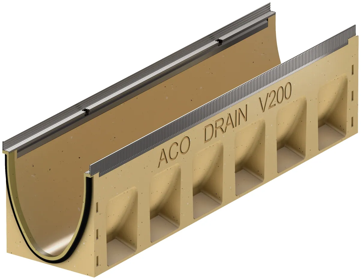 Linjakuivatuskouru ACO ACO DRAIN MULTILINE V200S KOURU 0.0 1M