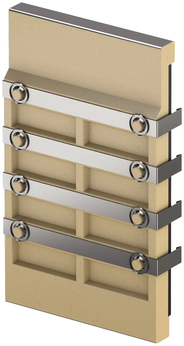 Linjakuivatuskourun pääty ACO ACO DRAIN MULTILINE V200S PÄÄTYLEVY UMPI, SINK.