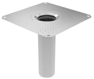 Kattokaivon alaosa BLÜCHER ROOF DRAIN Alaosa bitumille ø110/AISI304