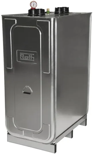 Öljysäiliö valuma-altaalla ROTH ROTH DVT/1500L/PEHD COEX PLUS