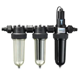 Vedensuodatin järvivesi WATMAN  TRIO -UV 3/4" + 1"
