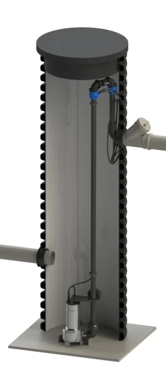 Pumppukaivo UPONOR CLEAN 2,3M
