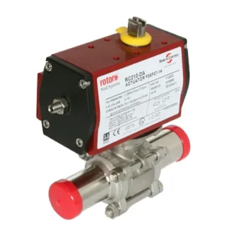 PALLOVENTTIILI HST+TOIMILAITE DN100 ONNLINE 2707 H 240DA