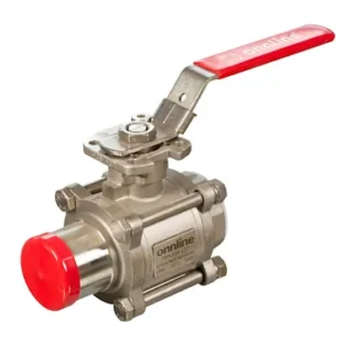 ONNLINE V-PALLOVENTTIILI HST DN40 PN63 2707H/K 30 AST.