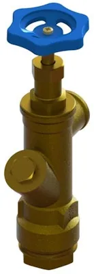 Vesimittariventtiili kiertein HELA HELA 305/DU 25/R 3/4