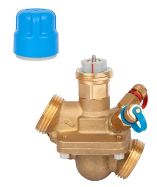 Linjasäätöventtiili automaat. DANFOSS AB-QM DN2510 1700l/h kaksitoiminen