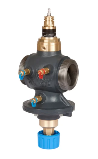 Linjasäätöventtiili automaat. DANFOSS AB-QM AB-QM DN 40, mittanipoilla, uk