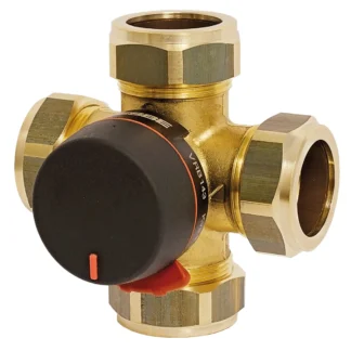 Sekoitusventtiili ESBE VRB140 VRB143 20-4,0 CPF 22 MM