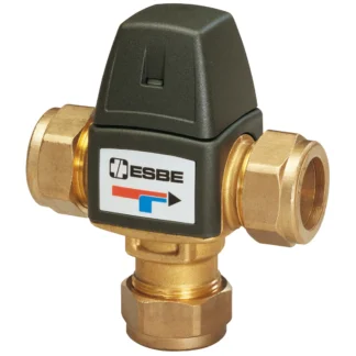 Sekoitusventtiili termostaatt. ESBE VTA320, VTA520 VTA323 35-60°C 15-1,5 CPF18