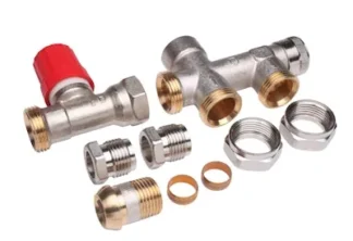 Kaksiputkikytkentäsarja DANFOSS RA 2000 RA-K