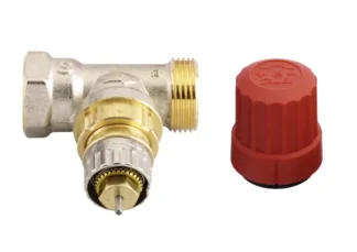 Patteriventtiili suora DANFOSS RA 2000 RA-N 3/8 suora ilman liittimiä