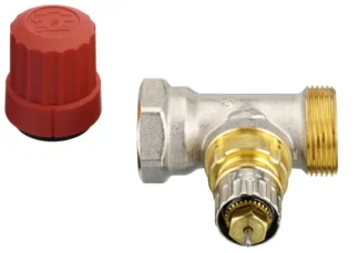Patteriventtiili DANFOSS RA 2000 RA-N 1/2 suora ilman liittimiä