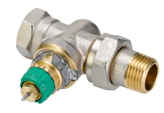 Patteriventtiili DANFOSS RA-DV DN15, suora, liittimin