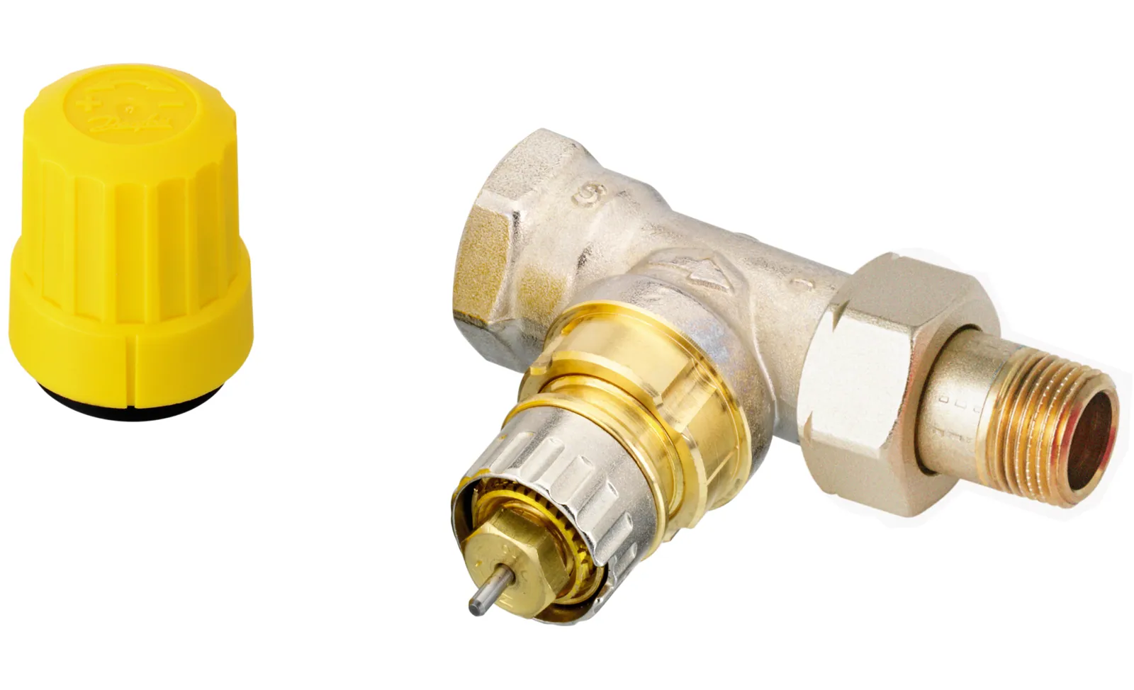 Patteriventtiili DANFOSS RA-U RA-U liittimin suora DN10