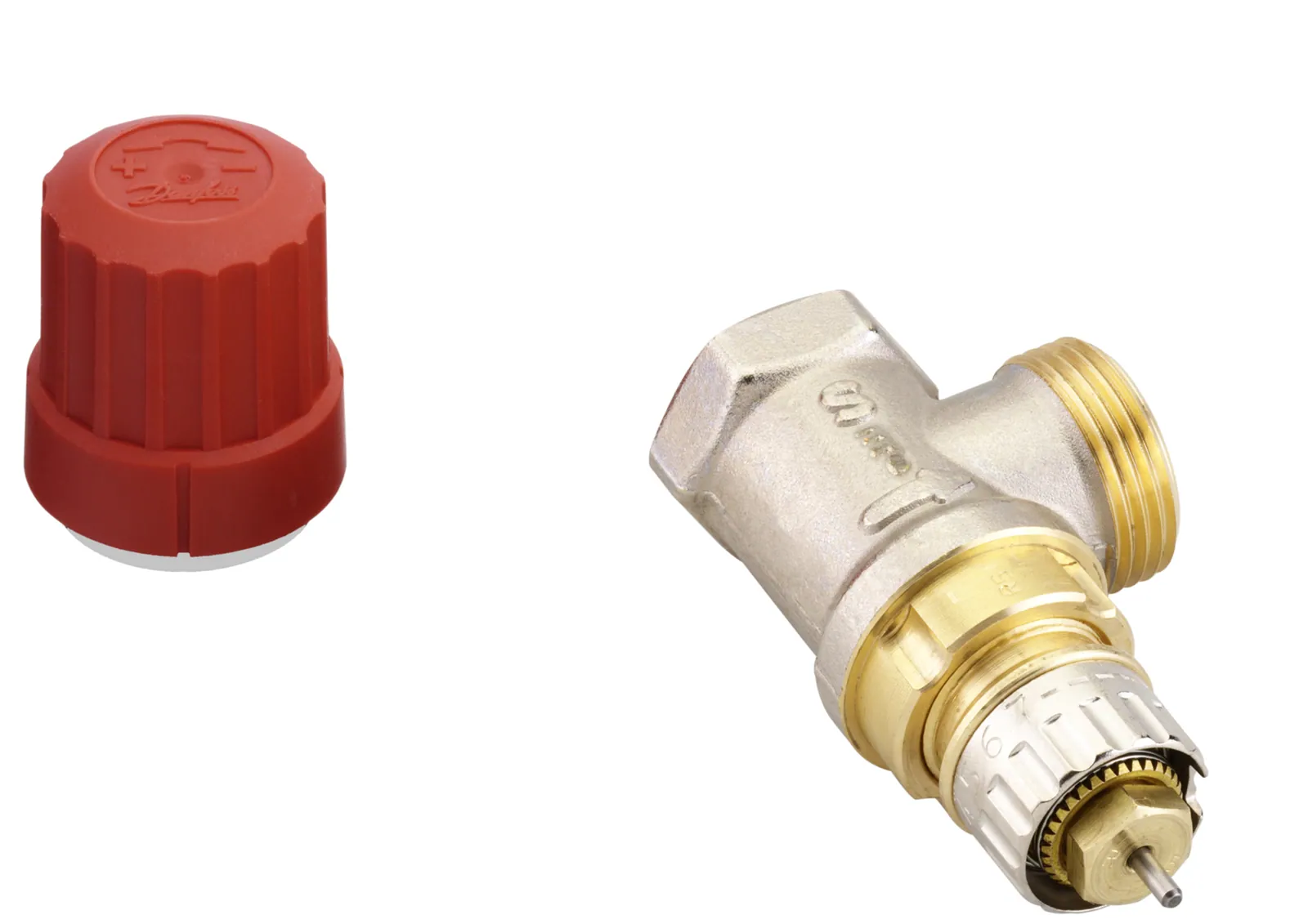 Patteriventtiili kulma DANFOSS RA RA-N DN10, kulma
