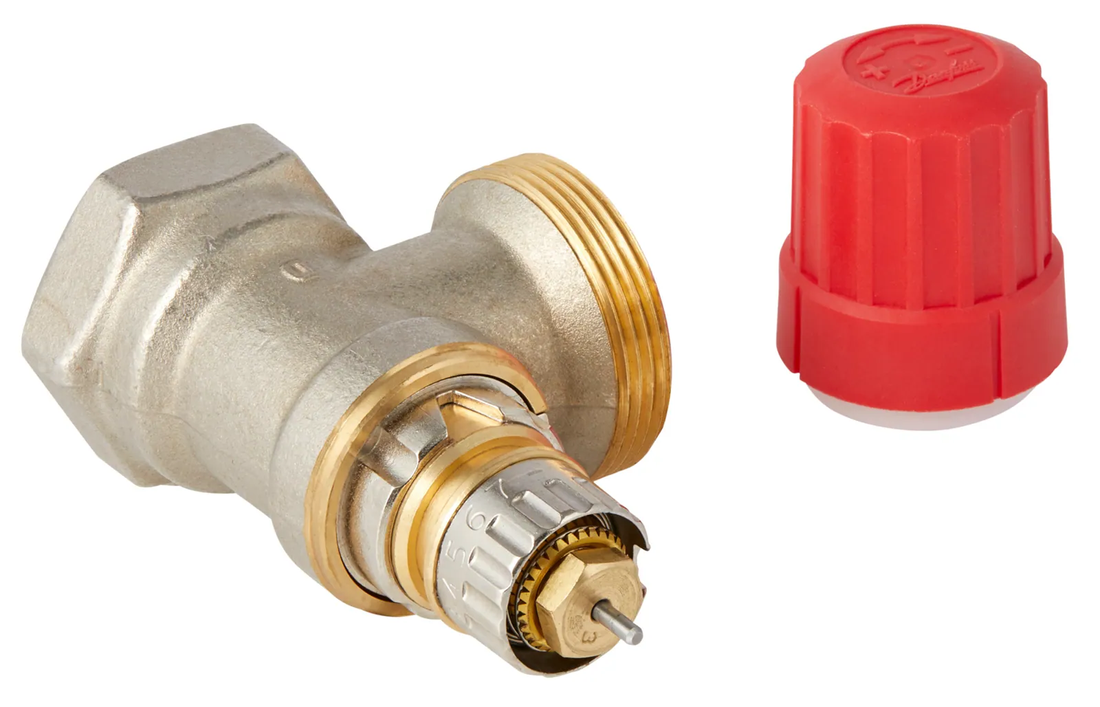 Patteriventtiili kulma DANFOSS RA RA-N DN20, kulma