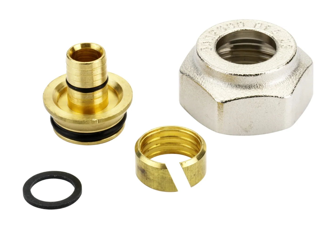 Liitin alupex-putkelle DANFOSS R3/4"16X2MM