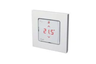 Huonetermostaatti DANFOSS Icon™ 230V, kosketusnäyttö, kojeras.