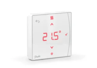 Huonetermostaatti langaton DANFOSS  Icon2™ 24V, kosketusnäyttö