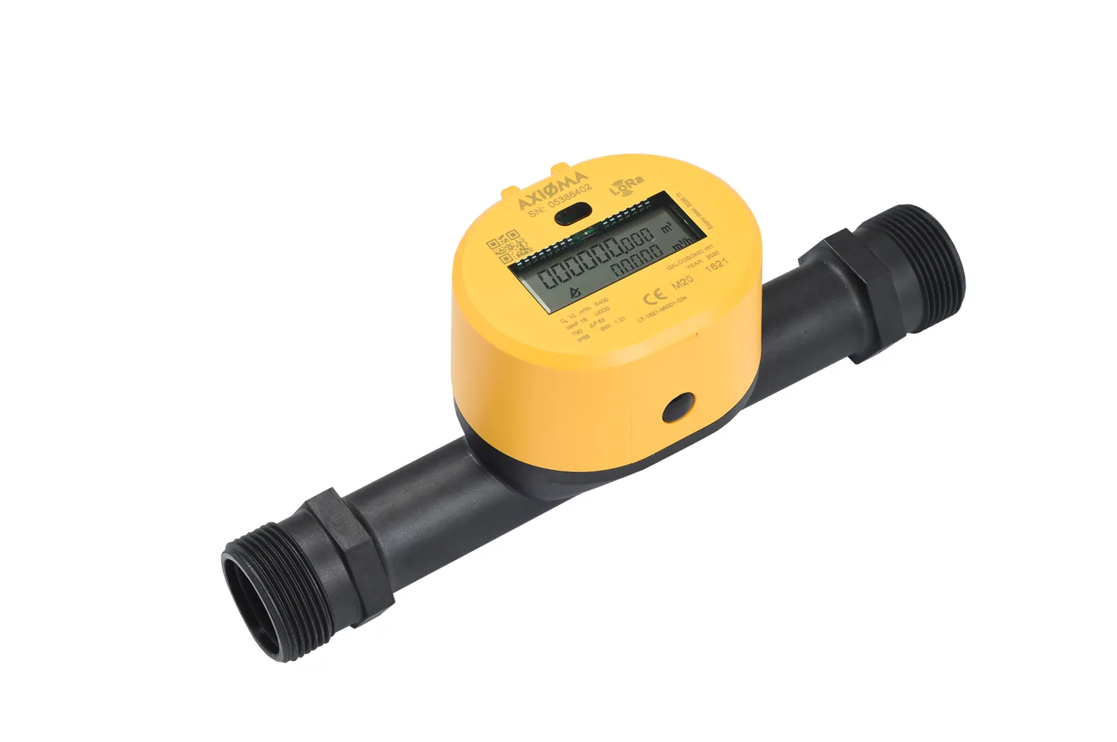 Vesimittari (ultraääni) Effectio LoRa W1 XXL DN32-260mm, 10m3/h, R400, T30