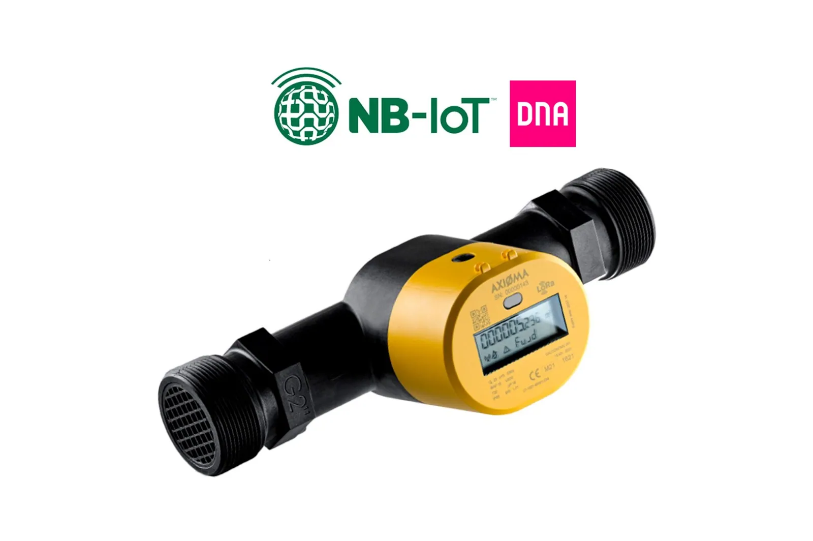 Vesimittari (ultraääni) Effectio NB-Iot W1 XXL DN40-300mm, 16m3/h, R400, T30