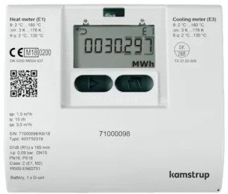 Lämpöenergiamittari KAMSTRUP Multical 403 MC403 energiamittari 2.5 m³/h