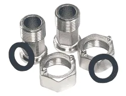 Vesimittariliitinpari KOKA R 1/2UK-R 3/4SK niklattu