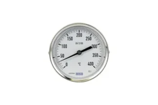 LÄMPÖMITTARI Ø100 0-400C R1/2 L=200/8 WIKA A52