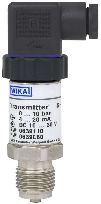 Painelähetin WIKA S-10.2,5 bar G1/2B 4/20mA
