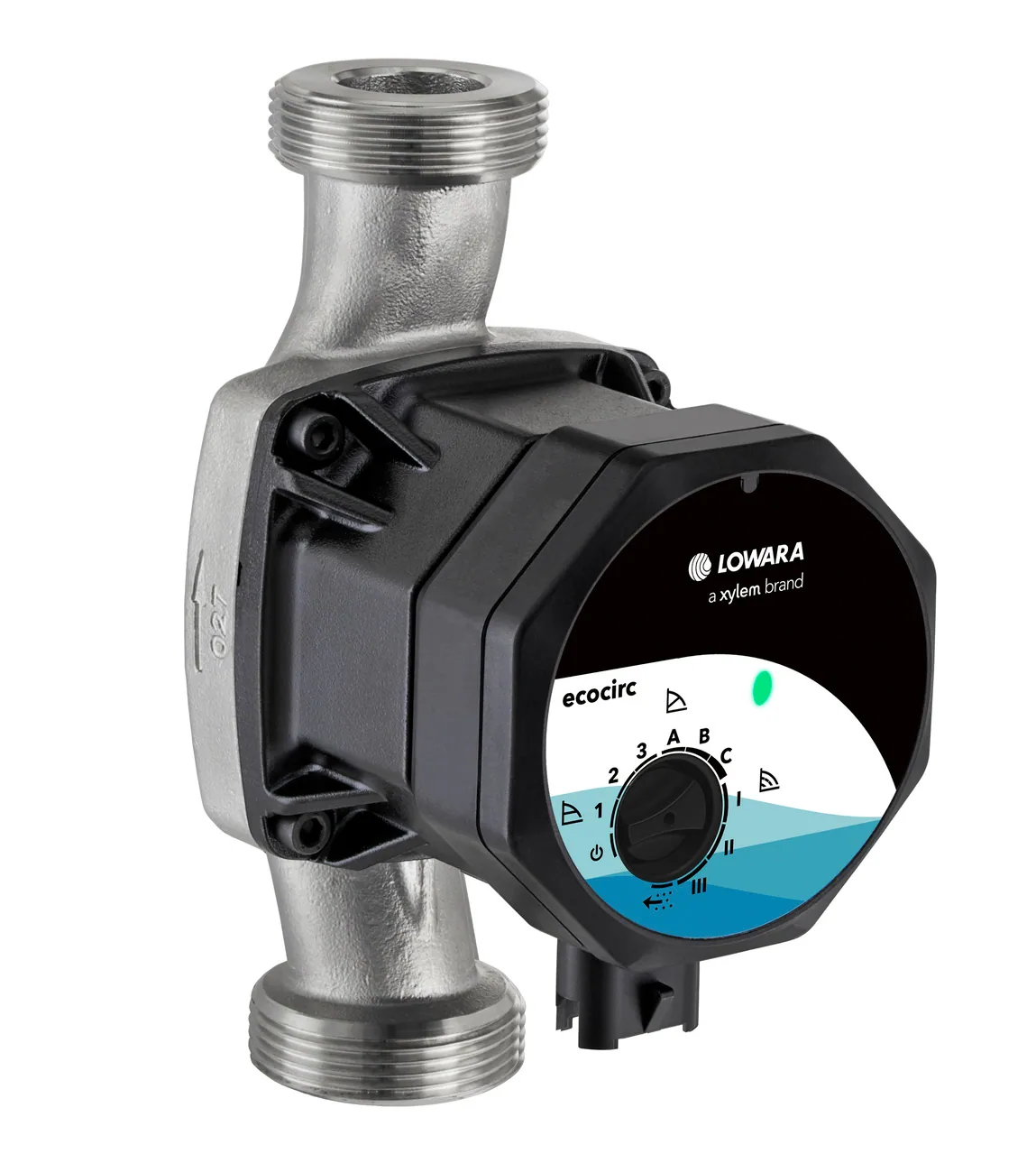 Kiertovesipumppu RIVER PUMP ecocirc S 25-4/180 N