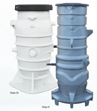 Pumppaamo GRUNDFOS Polar9, Pumppaamosäiliö H=2500